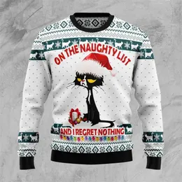 On The Naughty List And I Regret Nothing Christmas Shirt