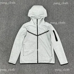 High quality tech fleece designer hoodie pants tracksuit men full-zip hoodie sweatpants sportswear reflective waist cord pocket taping hooded Jackets set 57d