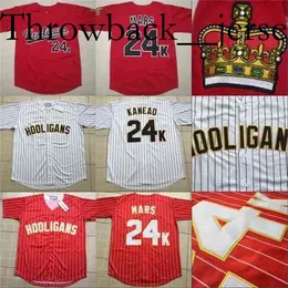 Custom Bruno Mars 24K Hooligans Branco Vermelho Preto De $96,65