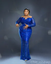 royal blue plus size formal dress Royal Blue Strapless Sweetheart Long Plus Size Prom Dress main image 1