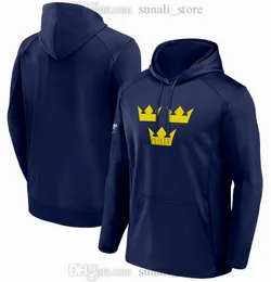 Sweden Hockey Jersey Team Sweatshirt Hoodie 2025 Four Nations Face