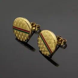 7mm Orecchini a Perno IN Acciaio Inossidabile Bicolore Con Segno Zodia