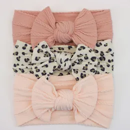3 Stück Stirnband Baby Mädchen - Blumen Nylon Haarbänder Dehnbar Weich Handgefertigt Für Neugeborene Säuglinge