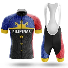 Philippine Pedal Pride Cycling Jersey Summer Set Team Bicycle