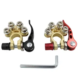 AUTOUTLET 2 Pz Connettore terminale negativo positivo batteria per auto (E4E