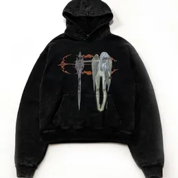 Grey Hoodie Cuts Mens Hoodies Balenciaga Paris Moon Eiffel Tower Grey Hoodie Cuts Mens Hoodies Balenciaga Paris Moon Eiffel Tower
