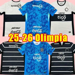 4XL 2025 Club Olimpia 3rd 120 Anos Soccer Jerseys 25/26 Asuncion
