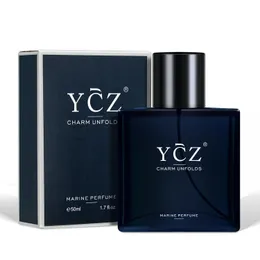 Ycz Charm 50mL Marine Perfume for Men Long Lasting Oriental Woody Ocean  Cologne