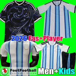 S 4XL 2026 Argentina World Soccer Jerseys Cup DI MARIA DYBALA