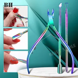 Nagelhaut-Set Professionell – Nagelhautschneider, -schieber & -zange, Edelstahl, Maniküre-Werkzeuge