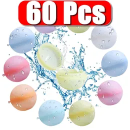 Palloni D'Acqua Riutilizzabili - 6 Pezzi Autosigillanti In Silicone, Con Rete, Per Estate E Giochi In Acqua