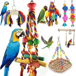 Jovani 2 Pack Bird Chewing Toy, Parrot Beak Grinding Stone With Bell, Lava Block...