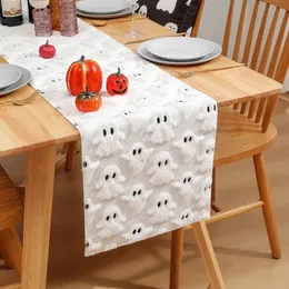 Artoid Mode Buffalo Plaid Pine Trees Christmas Table Runner - 13x90 Inch, Polyester Holiday Decor