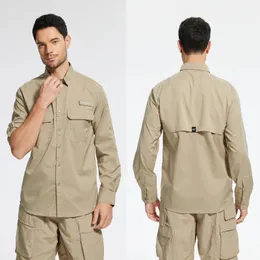 COOrun Camicia Con Cappuccio Da Uomo UPF 50 - Manica Lunga, Protezione Solare, Maschera, Pesca E Outdoor