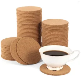 Set 6 Sottobicchieri In Sughero - Tappetini Per Birra, Caffè E Tavolo - Naturali E Pratici