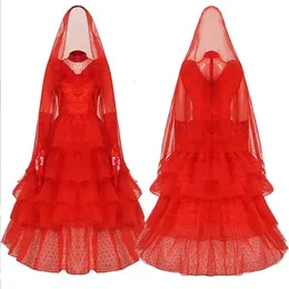 Luxury Red Wedding Veils 3 Meter One Layer Sequin... From Freesuit, $52.43  | DHgate.Com