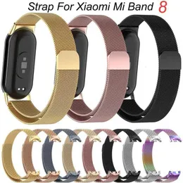 For Mi Band 3/4/5/6/7 Two Color Silicone Strap Mi Band Replacement