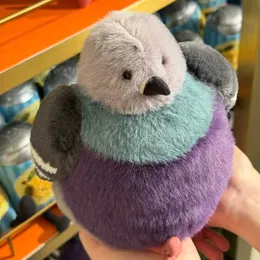 Realistic Raven Plush Toy Corvus Corax Stuffed Animal for Kids