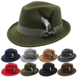 CHENTAI Unisex Vintage Wool Pork Pie Hat – Black Wide Brim Boater/Fedora Style For Men & Women, Hand Wash - View #10