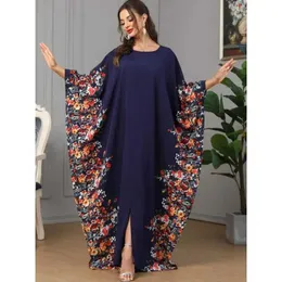 Ramadan Dubai Elegante gallo abaya Abi a pois Manica lunga Dolman per breve caftano da donna musulmana  200000345