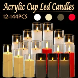 Candela Led Homemory Candele Ricaricabili Con Timer Remoto, Candele