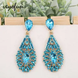 thumbnail image 2 of Silver Dangle Earrings: Crystal Rhinestone Drop Earrings... 2 of 12