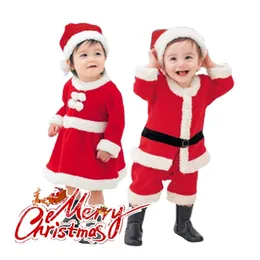 Pagliaccetto Bambini Babbo Natale Con Cappello Bambino Ragazzo