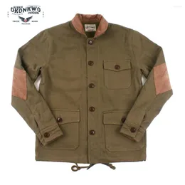 Mens Blue Corduroy Jacket: Vintage Style, Multi Pocket Lapel