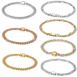 Bracciale Catena Da Donna Marlù In Acciaio Con Pallini E Perle - Foto 4