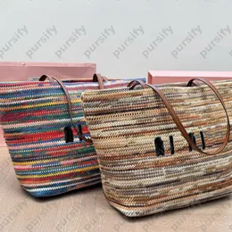 Designer Straw Bags: Handwoven Beach Tote, Lightweight Summer