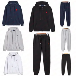 Produktbild von Kaufe Fleece Frauen Trainingsanzug Hoodies Zwei Stück Sets Winter Solide Langarm Jogger Hosen Anzug Weibliche Casual Sportswear-Set Zum Preis Ab 14