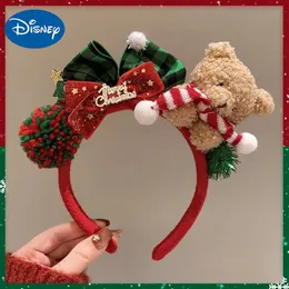 LIUYIDM Cerchietto Renna Natale 2 Pezzi Cerchietti Natalizi, Capelli Headband Cerchietto Natalizio Donna Fascia per Capelli Rossa, Adatto per Feste di Natale, Carnevali, Halloween