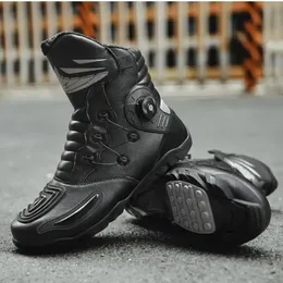 Motorcycle Riding Shoes Breathable Motocross Off-road Short Boots