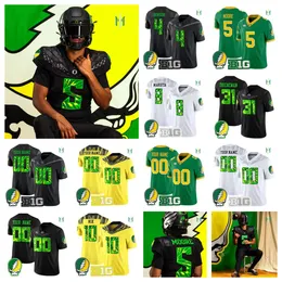 Oregon Ducks #31 Khyree Jackson Football Jersey Customizable