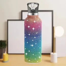Cartoon Water Bottle Glass Drinking Bottle, 750/500ml, Cute Design