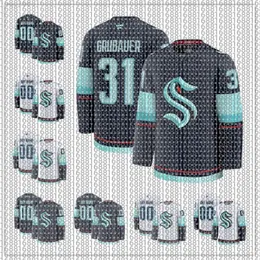 Matty Benier 2024 Winter Classic Jersey Seattle Kraken Hockey NHL