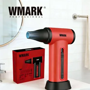 WMARK Vacuum Cleaner - 130000RPM Brushless Turbo Jet Fan Dust Blower - Mini Adjustable Outdoor and Home Appliance NG-TB0