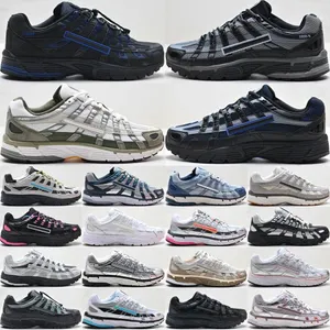 2026 Top P6000 Running Shoes for Men Women 6000 Designer Trainers Metallic Silver Light Bone Laser Fuchsia Triple Black