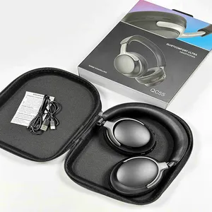 Wireless headphones QC55 Professional Bluetooth ANC Earphones reduction wireless headset Magic recordin