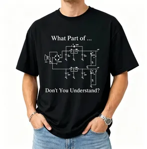 What Part of the Circuit Don't You Understand Funny Engineer T Shirt, Sarcastic Electronics Humor Tee, Summer Casual Top