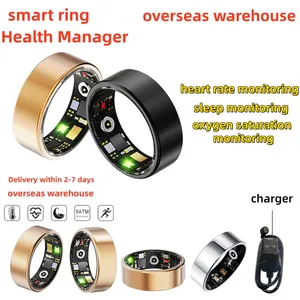 smart ring Bluetooth smart motion step counter gesture control sleep monitoring ring waterproof multifunctional health m