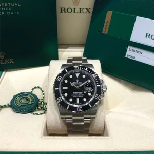 Rolexxxmen Mens Designer Watches - Automatic Movement Luxury Diving Watch with Ceramic Bezel 126613LB Luminous Display