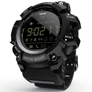 Lokmat MK16 Bluetooth Smart Watch: IP68 Waterproof, Info Push Reminder - Fitness & Activity Tracker