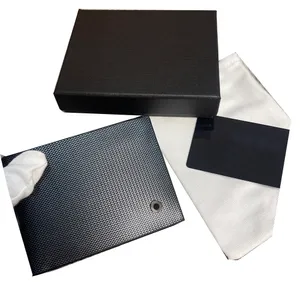 luxury brand coin purse coin designer fashion bag leather wallet folding card slot travel cardholder original box