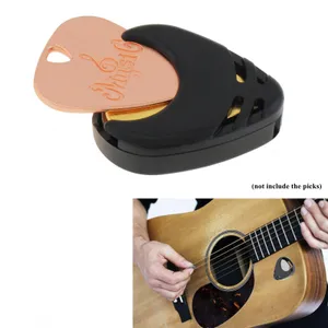 Supporto Per Plettri Da Microfono - Portaplettri In Gomma Da 18cm Con 5 Plettri Inclusi, Per Chitarra Acustica/Elettrica - Foto 7