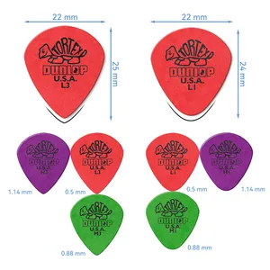 15 Pcs Plettri Chitarra Elettrica Raccolte Di Dito Per Scegli Il - Foto 10