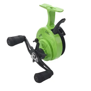Ice Fishing Reels CAMEKOON FW500-II Inline Ice Fishing Reel - Graphite Spool,  Left Or Right Hand, Trigger & 4 Bearings Piscifun Ice Fishing Reel