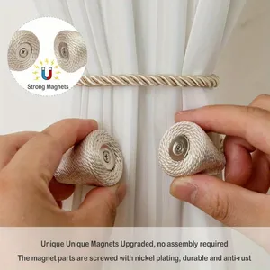 Pezzi Fermatende, Ganci Per Tende, Fermatende, Clip Per Tende Da Finestra Clip In Lega Per Tende Dorato 97629760