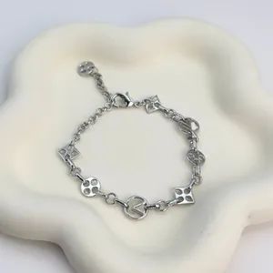 Bracciale A Catena Uomo Donna In Argento Sterling 925 Pieno. Gioiello Moda Lungo 20 Cm, Vendita All'ingrosso. Tema Holiday. - Foto 2