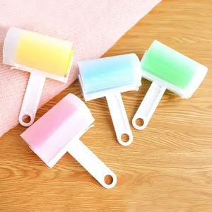  Say Goodbye to Lint and Pet Hair with our Reusable Mini Lint Roller!